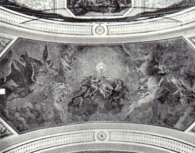 Gloria della SS. Eucarestia - 1875 - chiesa di San Lorenzo - Urago d'Oglio (BS)