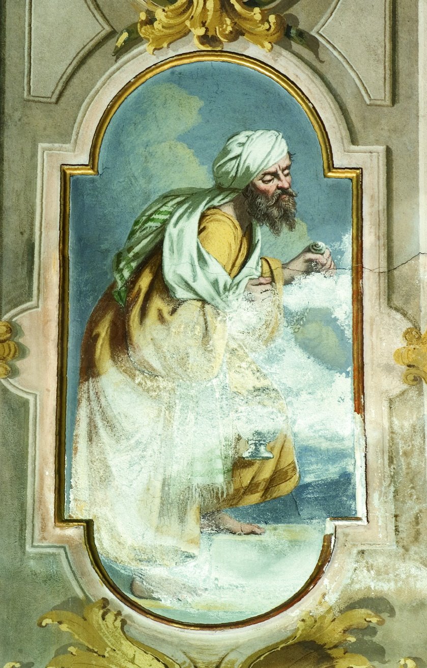 San Giovita - 1881 ca. - affresco - chiesa di San Zenone - Passirano (BS)