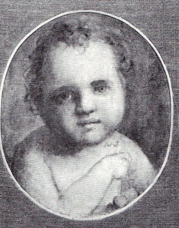 Ritratto di Battistino Guadagnini - 1883 ca. - olio su tela cm. 25x20 - coll. privata