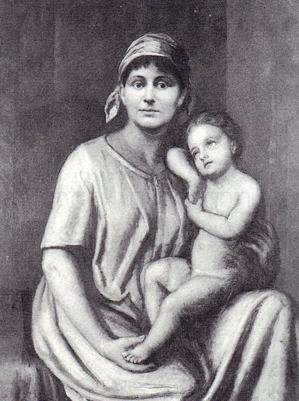 La Basgiotera - 1883 - olio su tela cm. 100x76 - coll. privata