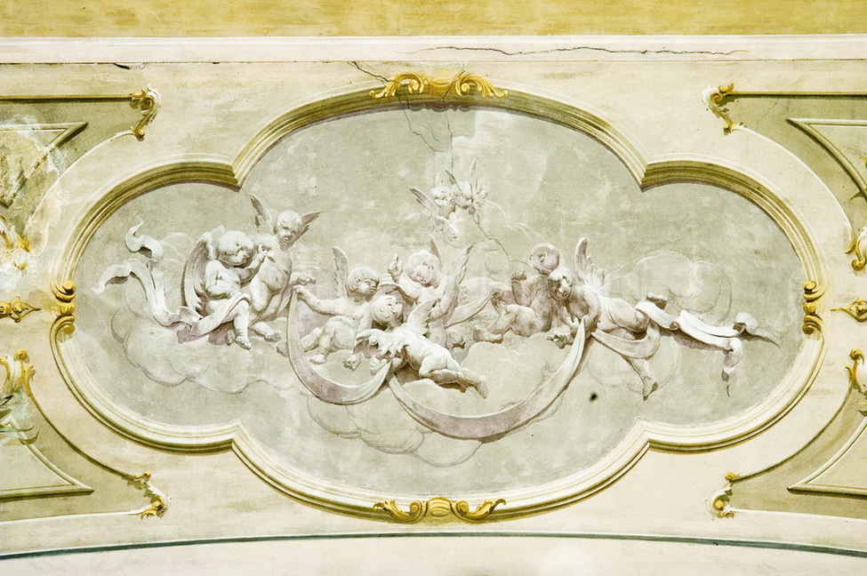 Angeli - 1879 - affresco - chiesa di San Zenone - Passirano (BS)