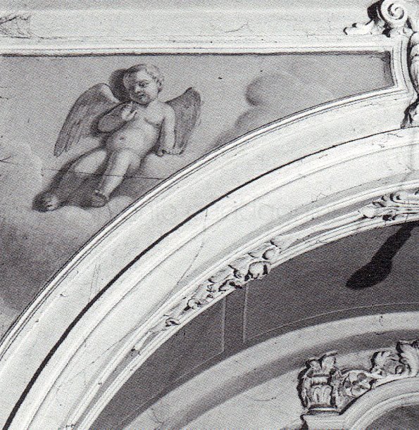 Angelo - 1886 - affresco - chiesa di San Giacomo Maggiore - Santicolo di Corteno Golgi (BS)