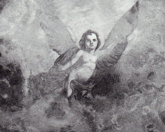 Angelo - 1896 - affresco - chiesa di Santa Maria Assunta - Cividate Camuno (BS)
