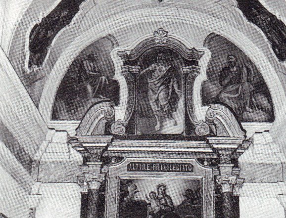 Sacro Cuore - 1896 - affresco - chiesa dei SS. Gervasio e Protasio - Nardo (BS)