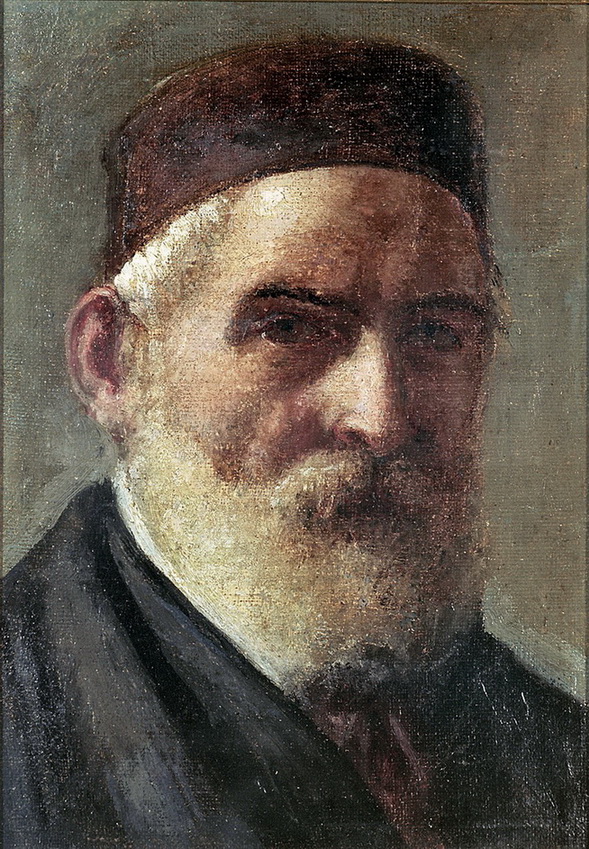 Autoritratto - 1897 - olio su tela cm. 27x19.5 - coll. privata