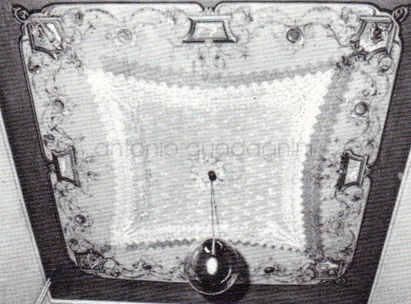 Decorazione di soffitto - affresco - Palazzo Silvestri - Sovere (BG)