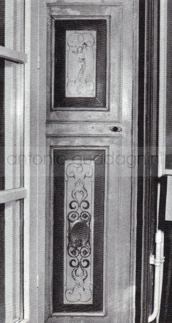 Decorazione di porta - Palazzo Silvestri - Sovere (BG)