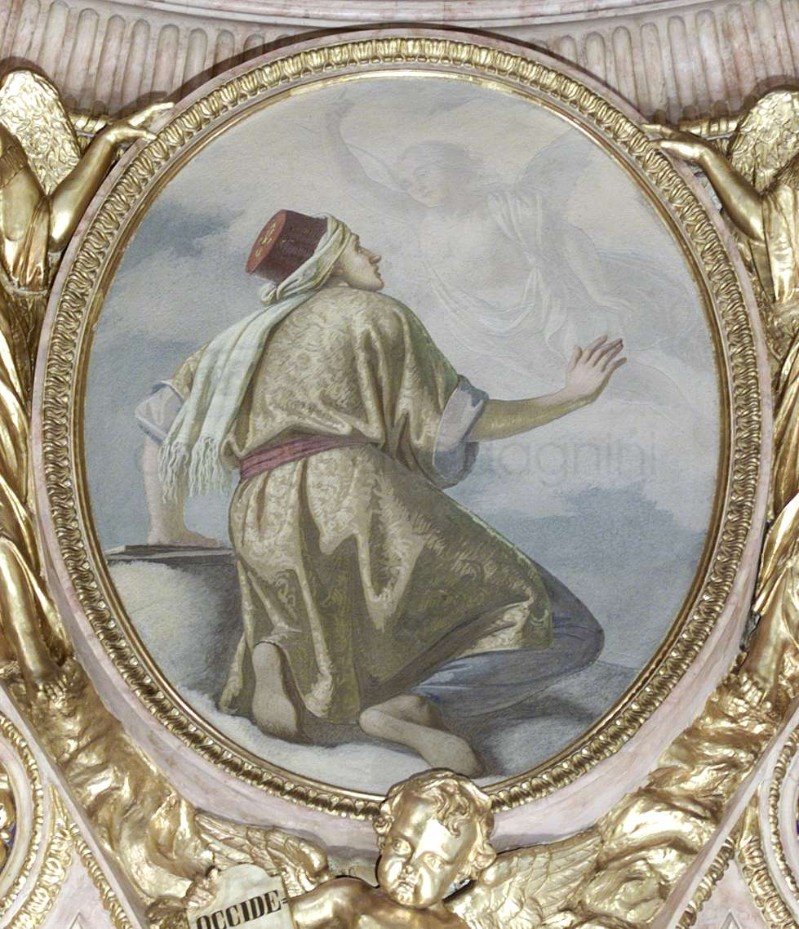 Daniele - 1862-63 - affresco - Cattedrale di S, Alessandro (BG)