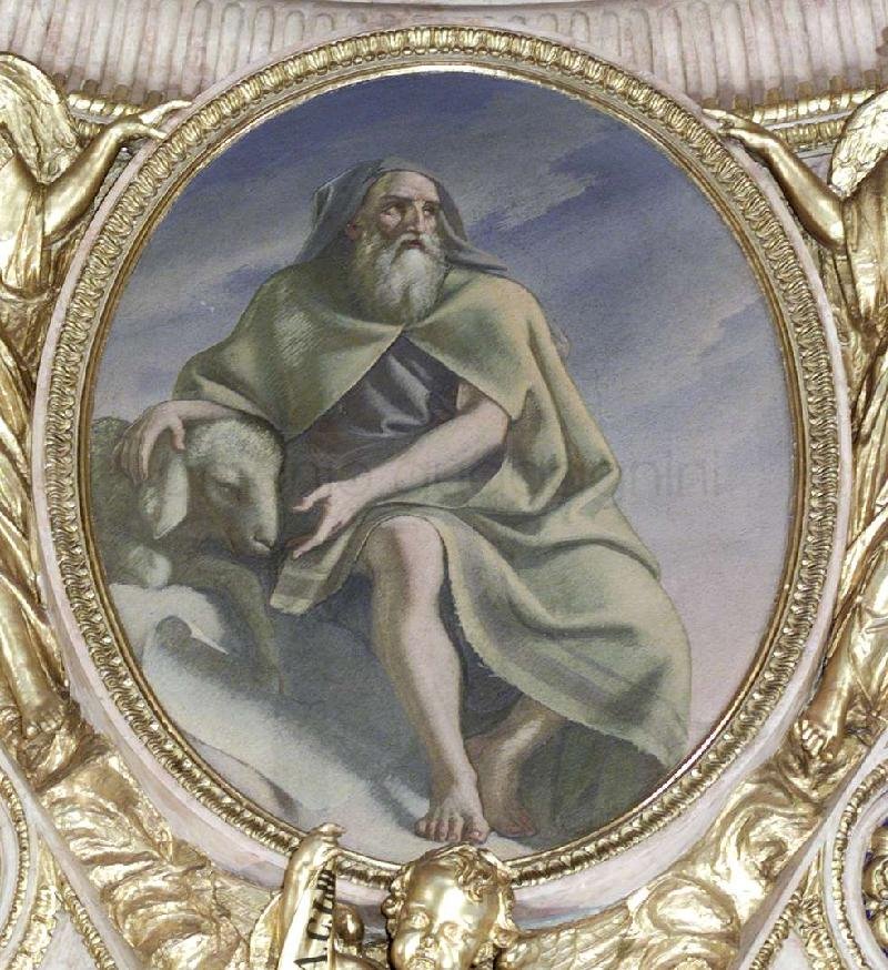 Isaia - 1862-63 - affresco - Cattedrale di S, Alessandro (BG)